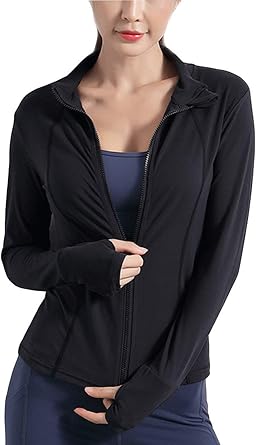 slim fit running jacket