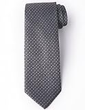 Origin Ties Men's Diamond Polka Dots Pattern Silk Tie Business Necktie