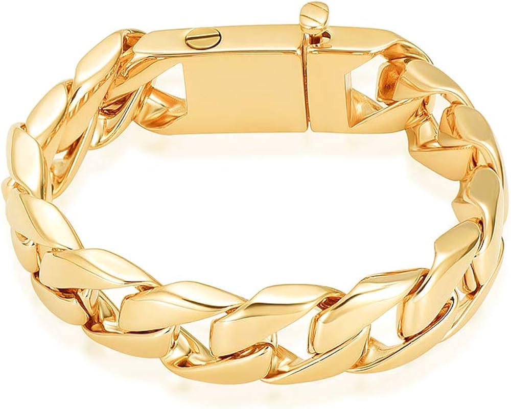 Amazon.com: constantlife Cremation Bracelet for Ashes - Gold Color Stainless Steel Urns Bangle 