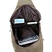 Daosen Casual Canvas Unbalance Backpack Sling Bag Men Shoulder Bag Chest Bag