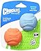 ChuckIt! High-Bounce Rubber Fetch Ball, Small (Colors Vary) 2 Pack