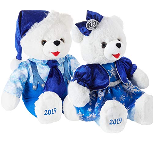 holiday time 2019 snowflake teddy bear