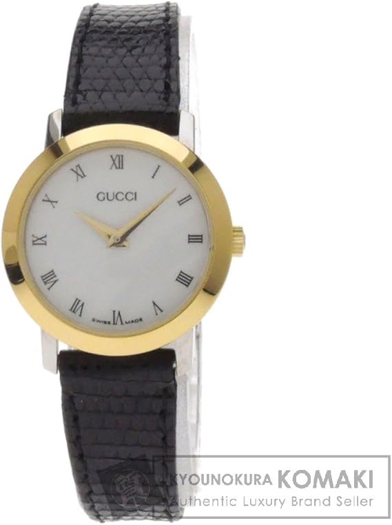 Amazon Gucci グッチ 20l 腕時計 Gp 革 レディース 中古 レディース腕時計 腕時計 通販
