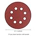5-Inch Hook and Loop Sanding Discs for Random Orbital Sander, Assorted Sandpaper 40-1000 Grits, 110 PCS
