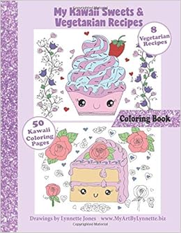 8700 Kawaii Sweets Coloring Book Free