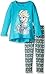 Disney Little Girls' 2 Piece Frozen Elsa French Terry Top and Legging Set