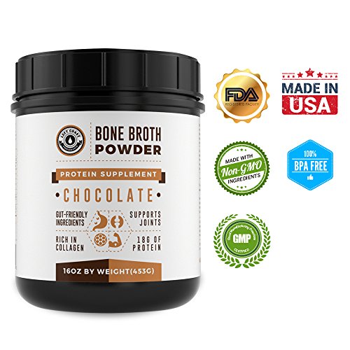 Bone Broth Protein Powder Chocolate 1 lb, Grass Fed, Non-GMO Ingredients, Gut-Friendly*, Dairy Free Protein Powder, Left Coast Performance… - Thumbnail 7