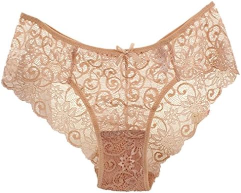 Alixyz Underwear, Women Lace Panties Transparent Comfort Breathable Plus Size S-XL