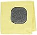MUkitchen Microfiber Dishcloth With Built-In Scrubber, 12 by 12-Inches, Chiffon