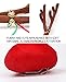 Crusar Christmas Reindeer Vehicle Costume with Jingle Bells Car Reindeer Antlers & Nose - Window Roof-Top
