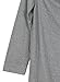 Ezcosplay Chic Long Sleeve Solid Asymmetric Hem Tassel Shirt Tops for Women Gray