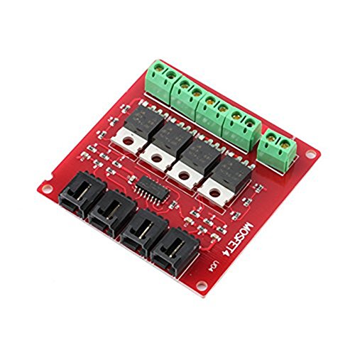 4 Channel 4 Route MOSFET Button IRF540 V2.0 MOSFET Switch Module for Arduino