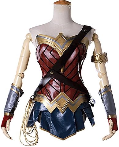 Wonder Woman Cosplay Game Animation Performance Clothing Women's Leather