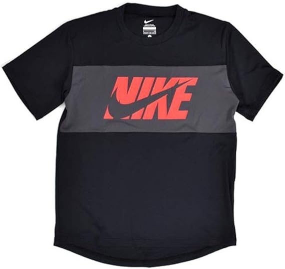 Amazon Co Jp Nike ナイキ キッズ ボーイズ Boys ルーズフィット Uv 半袖 ラッシュガード 男の子 キッズ 子供 Uvカット 水着 スイムウェア 150 10 服 ファッション小物