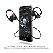 Bluetooth Headphones, Wireless Headphones Earbuds Waterproof, Premium Sound with Bass Noise Reducing, and Ergonomic Design Secure Fit for Running Exercising, 8 Hours Playtime with Mic Volume Control