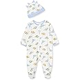 Little Me baby-boys 2-piece Footie and Cap SetFootie and Cap Set