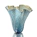 Viridian Bay Following Seas Glass Vase