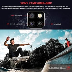 DOOGEE S88 PRO Android 10 IP68 Outdoor Smartphone Robusto,Batería 10000 mAh(24W Ricarica Rapida),Helio P70 6GB + 128GB… - immagine 8