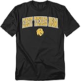 Official Collegiate Arch Logo Black Unisex Adult T Shirt Collection 2