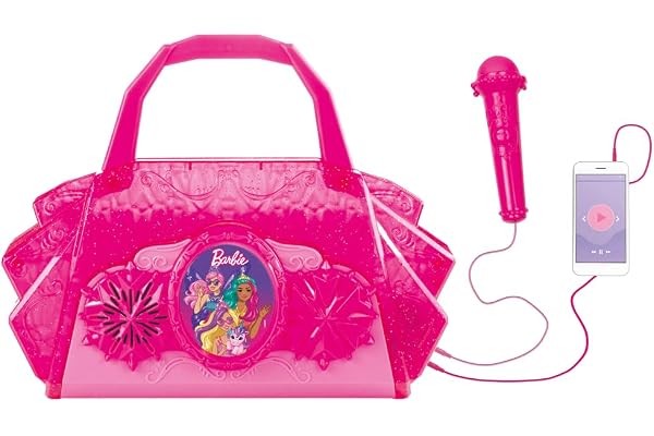 Barbie Bolsinha Musical Dreamtopia C/ Função MP3, Rosa