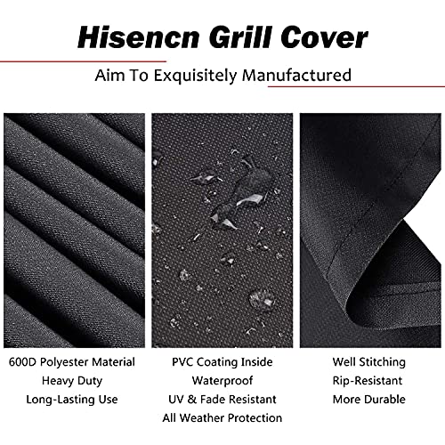 Hisencn Pellet Grill Cover for Camp Chef, FullLength Patio Cover DLX