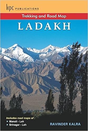 Buy Trekking Road Map Of Ladakh Book Online At Low Prices In India Trekking Road Map Of Ladakh Reviews Ratings Amazon In
