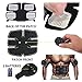 SHENGMI Abdominal Muscle Toner,EMS Abs Trainer,Abdominal Toning Belt,Wireless Body Massage Gym Workout Home Office Fitness Equipment For Abdomen/Arm/Leg