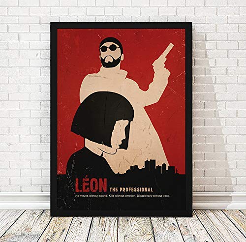 Leon The Professional Minimalist Movie Poster Artwork Print