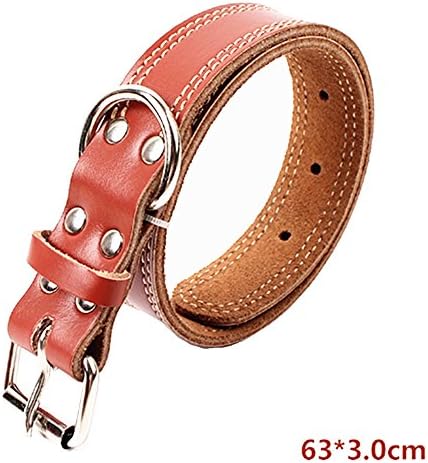 HungMeo Soft Touch Collars - Luxury Real Leather Padded Dog Collar, Leather Dog Collar, Supper Soft Distressed Leather- Premium Quality, Modern Stylish Look