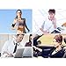 Bluetooth Headphones COULAX Bluetooth V4.1 Wireless Neckband Headset in-Ear Sweatproof Sports Earbuds for Running with Mic (10 Hours Play Time, CVC 6.0 Noise Cancelling)