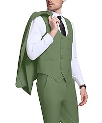 Mens Slim Fit Suits Wedding 3 Piece Suit Set