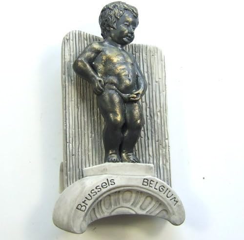 Mannekin Pis Brussels Belgium 3D Gift Handmade Fridge Magnet