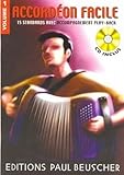 Partition : Accordeon facile volume 1 + CD by