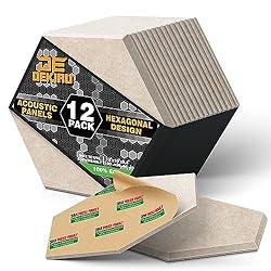 DEKIRU 12 PACK Acoustic Panels, Sound Proof Foam