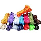 [Hand made®] 9mm wide Thread Glitter Sparkle Shoelaces Shoe Laces Strings Shoestrings for Sneaker 110cm 15 Colors