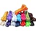 8-9mm wide Thread Glitter Sparkle Shoelaces Shoe Laces for Sneaker 110cm Black