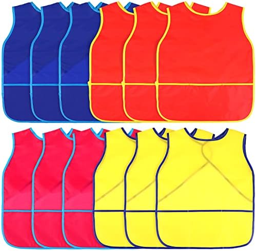 Delantal De Pintura Impermeable Para Niños Y Adultos TOYANDONA: Poliéster, Ajustable, Apto Para Arte, Cocina Y Jardinería