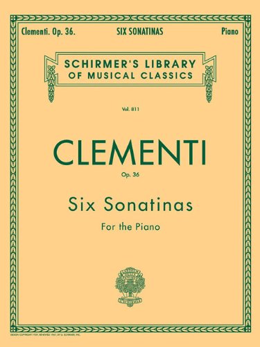 Six Sonatinas - For the Piano B000F5NMPK Book Cover