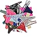 EMBEK Variety of Womens Underwear Pack T-back Thong Bikini Hipster Briefs Cotton Lace Panties (Large, 6 Pcs)