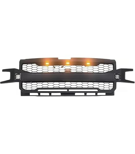 Matte Black Upper Grille For 2019-2022 Chevy Silverado – Direct Fit, No Drilling, Adds Aggressive Style
