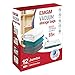 EMGM Vacuum Storage Bags 12 Pack Jumbo Reusable Space Saver Bags - Save 85% More Storage Space, Double Zip Seal & Leak Valve - for Bedding, Pillows, Clothes Bags 40X30 Inch Storage Bags Organizers