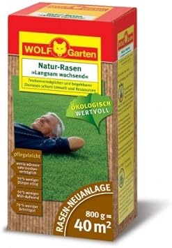 WOLFGarten NaturRasen »Langsam wachsend« LDN 40 Amazon.de Garten
