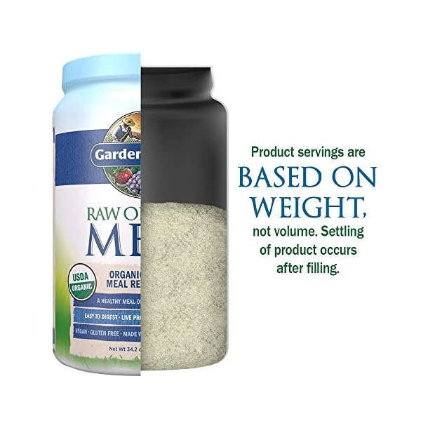 Tasty Organic Vanilla Meal Replacement Shake Vegan Garden of Life