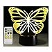 Baby Night Light Butterfly 7 Colors Change with Remote Birthday Gifts for Her Girl Gifts for A Girl or Animal Lover or Baby Room Decor by Easuntec (Butterfly)