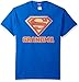 DC Comics Men's Superman Super Grandma T-Shirt