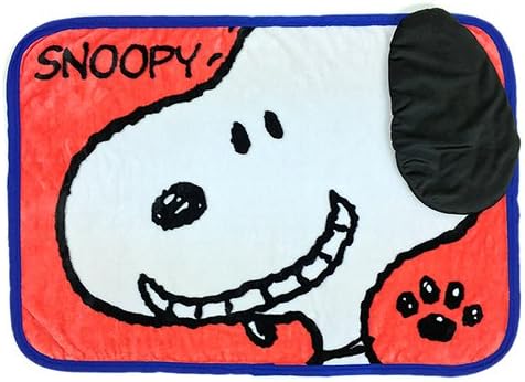 Amazon Co Jp スヌーピー キャラクター ブランケット 耳付き 70 100cm ハーフケット 掛け毛布 毛布 フランネル 膝掛 ひざかけ ひざ掛け お昼寝ケット 寝具 防寒 おくるみ 赤ちゃん ベビー キッズ 男の子 女の子 子供 Snoopy D スヌーピー ホーム キッチン