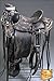 HILASON 15″ Western Horse Saddle Leather Wade Ranch Roping Antique Blackthumb 3