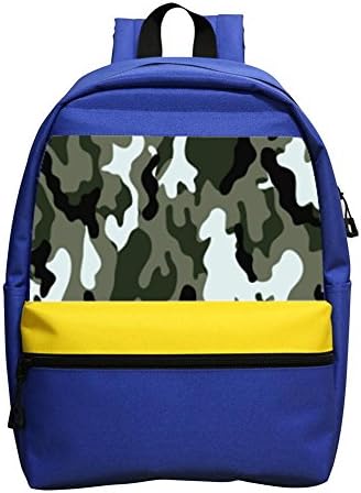 Better Together Camo Kids Bag School Backpack for Little Boys Girls Blue Shoulders Bag