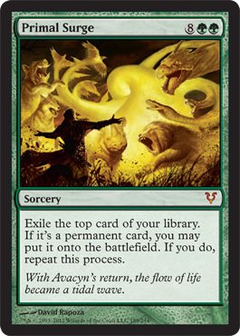 Magic: the Gathering - Primal Surge (189) - Avacyn Restored