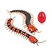 Giveme5 Infrared RC Centipede, Remote Control USB Infrared RC Centipede Tricky Simulation Scary Fake Centipede Toy Halloween Ornaments Props for Kids and Adults